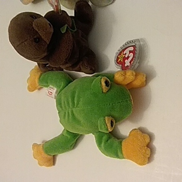 Bundle 4 Ty Beanie Babies with tags Retired rare excellent condition 1990's - Picture 2 of 5